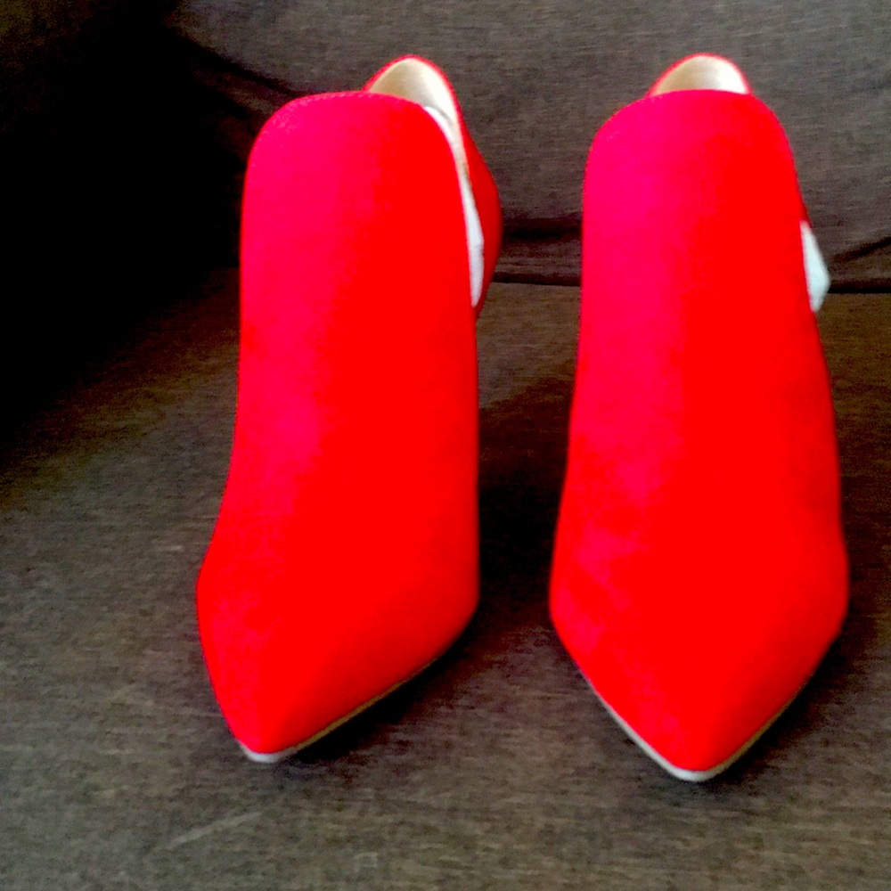 Red Keira Heel